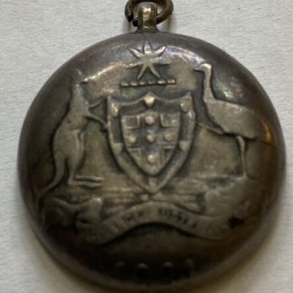 1931 Australian Florin Coin Pendant - King George