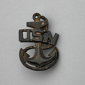 WW2 USN CPO Small Pin – Sterling