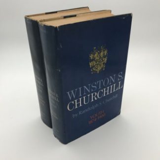 Winston S Churchill Volume I & II by Randolph S Churchill (1966-1967 Hardcover)