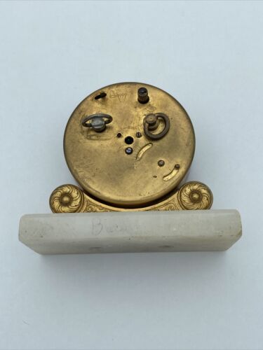 Kienzle Desk Alarm Clock Mid Century 1950s - Marble base - Image 3