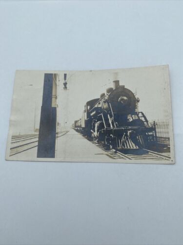Boston Maine, Consolidation Salem, MA, Locomotive - Vintage Train Railroad Photo