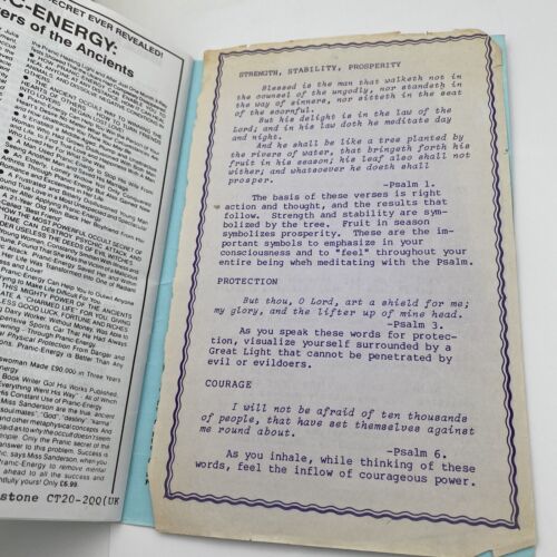 100 Magic Prayers Finbarr Christian Magic Spells Occult Magick Jesus Bible - Image 5