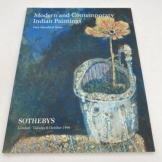 Sotheby's Modern and Contemporary Indian Paintings Oct 1996