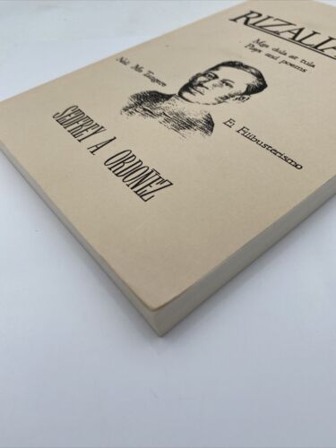 "Rizaliana - Mga dula at tula - Plays and poems" by Sedfrey A. Ordoñez Inscribed - Image 7