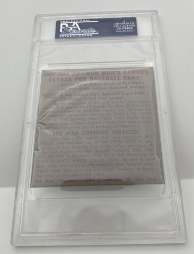 1953 Red Man Gene Woodling 12A, PSA 4 - Image 2