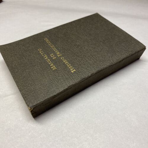 MANUALETTO DEL TERZIARIO FRANCESCANO by P. Teodorico Caracristi 1938 & Ephemera - Image 7