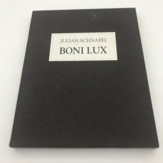 Julian SCHNABEL / Boni Lux 1st Edition 1994