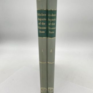 Modern Aspects Of The Vitreous State 1960 Vols 1 & 2