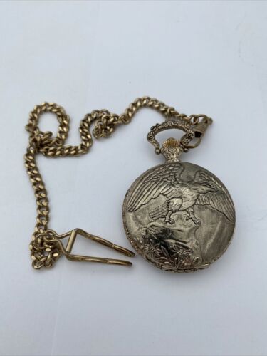 Silver Eagle fashion Pocket Watch