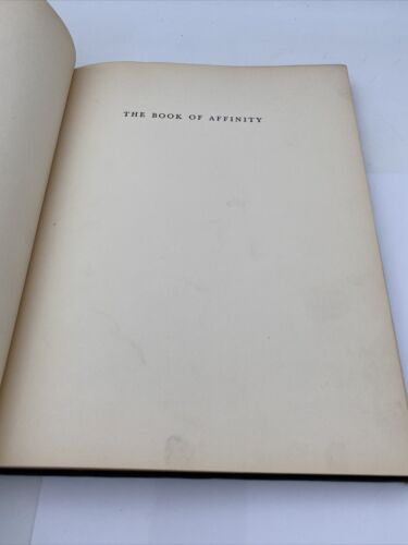 1935 THE BOOK OF AFFINITY. By Moysheh Oyved COLORED DRAWINGS JEWISH ART Epstein - Image 3