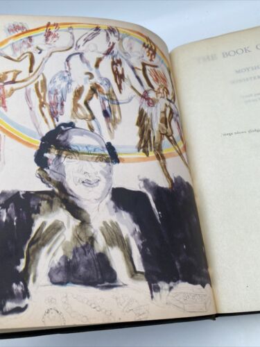 1935 THE BOOK OF AFFINITY. By Moysheh Oyved COLORED DRAWINGS JEWISH ART Epstein - Image 4