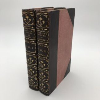 The Poetical Works Of Dante Gabriel Rossetti In Two Volumes Fine Binding (1913)