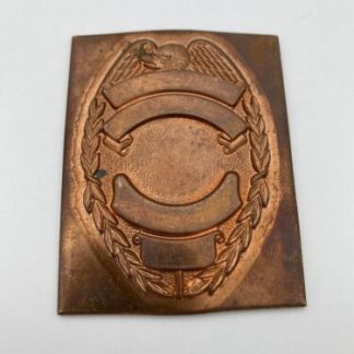 1940'S Vintage Obsolete Police Badge Blank / Mold Shield Nos Unused