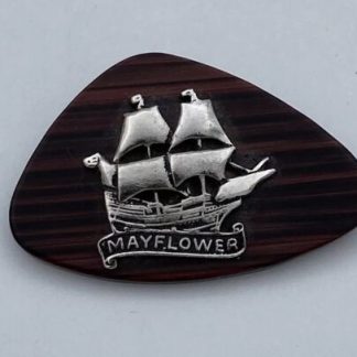 Vintage Mayflower Sailing Ship Boat Brooch Lapel Pin, Pilgrim