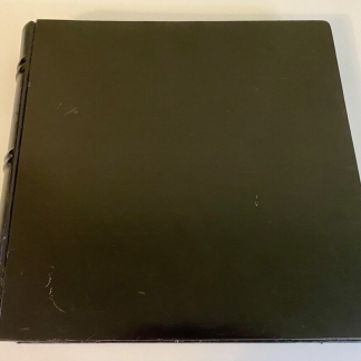 T. Anthony 13x13 leather SCRAPBOOK unused pages Very Good W/blemish (see Photos)