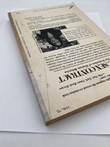 Helen E. Fisher THE SEX CONTRACT 1st Edition 1st Printing Inscribed - Image 9