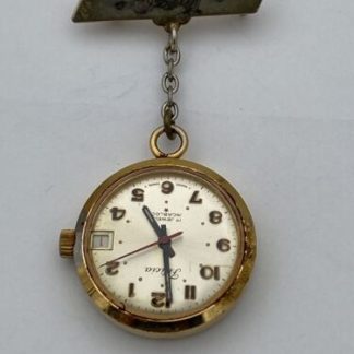 Vintage Felicia Analog Nurse Watch with 17 Jewels and Swiss Movement