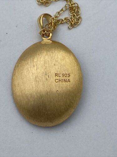 RL 925 Sterling Silver Butterfly Flower With God All Things are Possible Pendant - Image 4