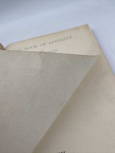 1935 THE BOOK OF AFFINITY. By Moysheh Oyved COLORED DRAWINGS JEWISH ART Epstein - Image 5