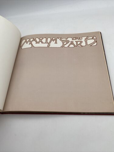 Maxim's de Paris RUFENACHT, Mariamme 1982 - Image 4