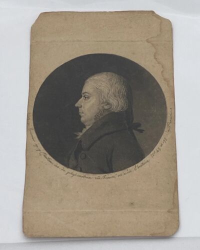 Gilles Louis Chretien Physionotrace, Early 19th Century