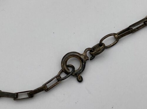 Turquoise Native American RWG Sterling Silver Pendant - Image 6