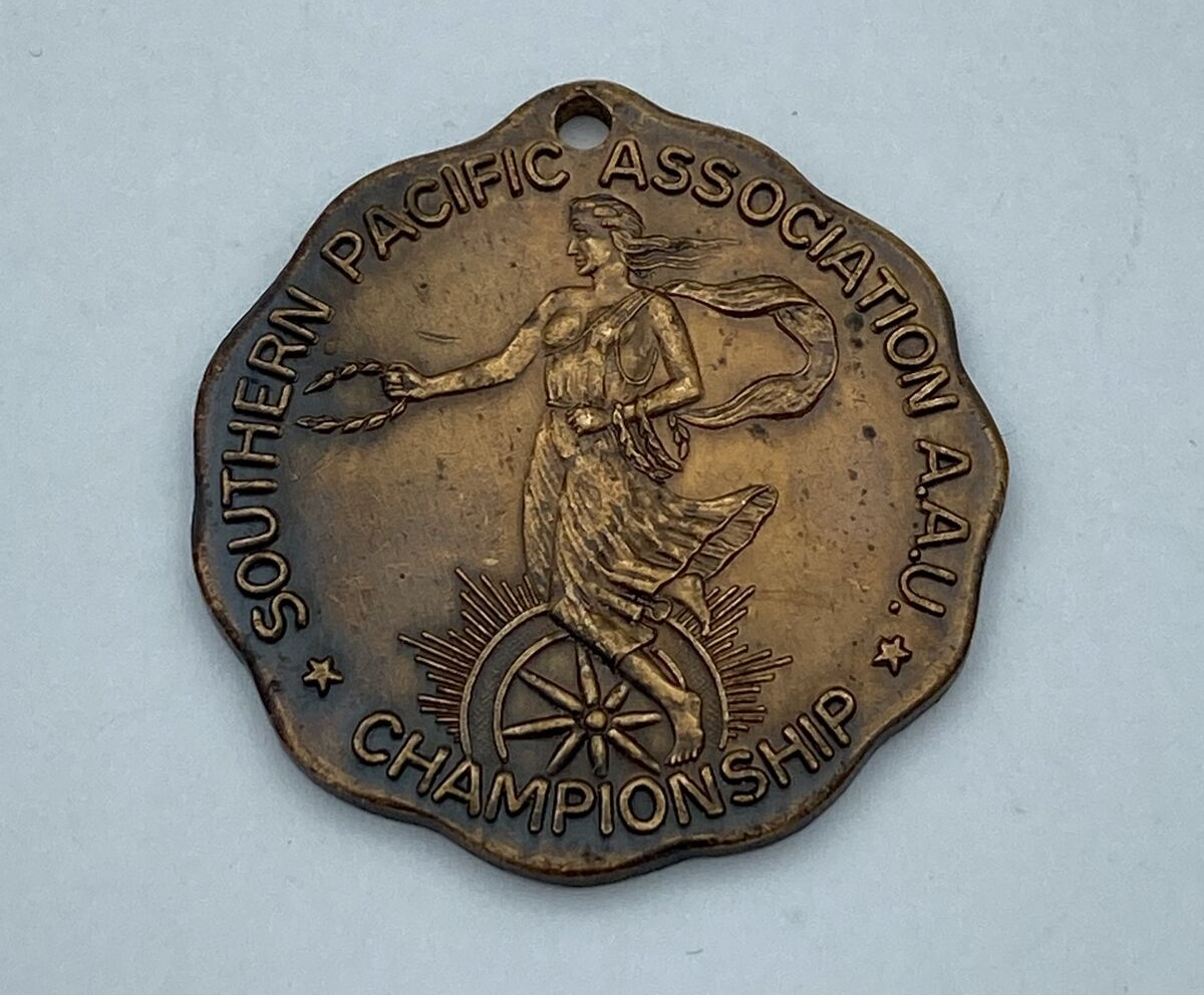 1959 Southern Pacific Assoc. AAU Championship 880 Relay 3rd