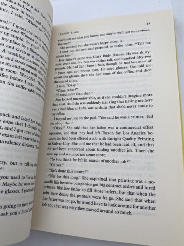 INDIGO SLAM ROBERT CRAIS SIGNED AUTOGRAPHED HC 1st / 1st - Image 7