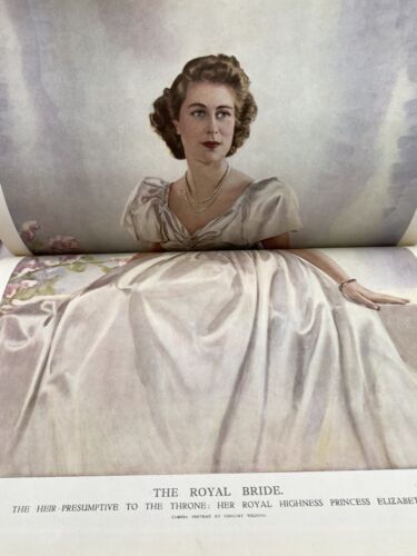 Illustrated London News - Oct-Dec 1947 - Includes Queen Elizabeth Wedding - Image 2