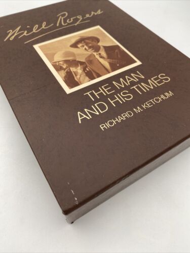 Will Rogers The Man and His Times By Richard McKetchum, Book and Hard Cover - Image 3