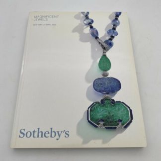 Sothebys Auction Catalog Magnificent Jewels New York Jewelry April 21, 2015