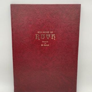 The Story of Ruth Illustrated by Zev Raban 1st Edition Color Plates