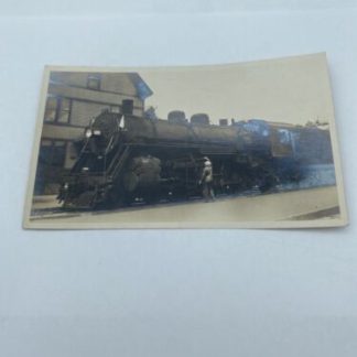 Downtown Easter, Boston Maine, Locomotive - Vintage Train Railroad Photo 1927