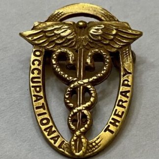 Vintage Gold Filled OT (Occupational Therapy) Medical Pin