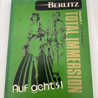 BERLITZ Deutsch1 Zusatzübungen Auf geht's