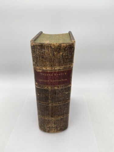 Johann Arndts Wahres Christenthum Paradis Gartlein Book 1834 Philadelphia