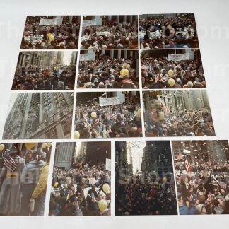 13 Original NYC Broadway Parade Iran Hostages 1981 Ticker Tape - New York City