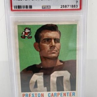 1959 Topps Preston Carpenter #18 PSA 7
