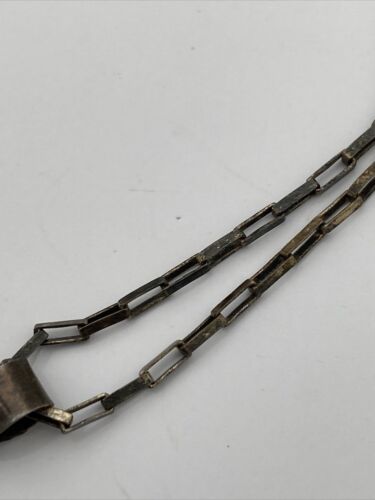 Turquoise Native American RWG Sterling Silver Pendant - Image 5