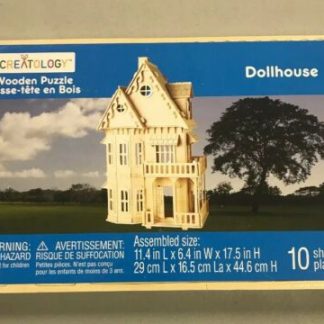 Creatology Wooden 3D Puzzle Dollhouse New Sealed
