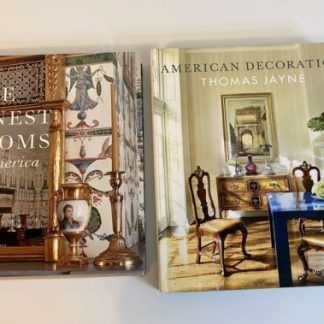 SIGNED 2 Thomas Jayne HC Books: Finest Rooms In America & American Decoration VG