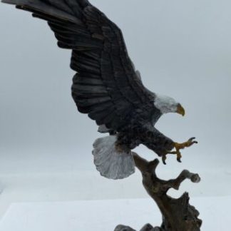 Mark Hopkins Limited Edition Bronze Eagle Sculpture: "Spirit of Liberty" #11/500