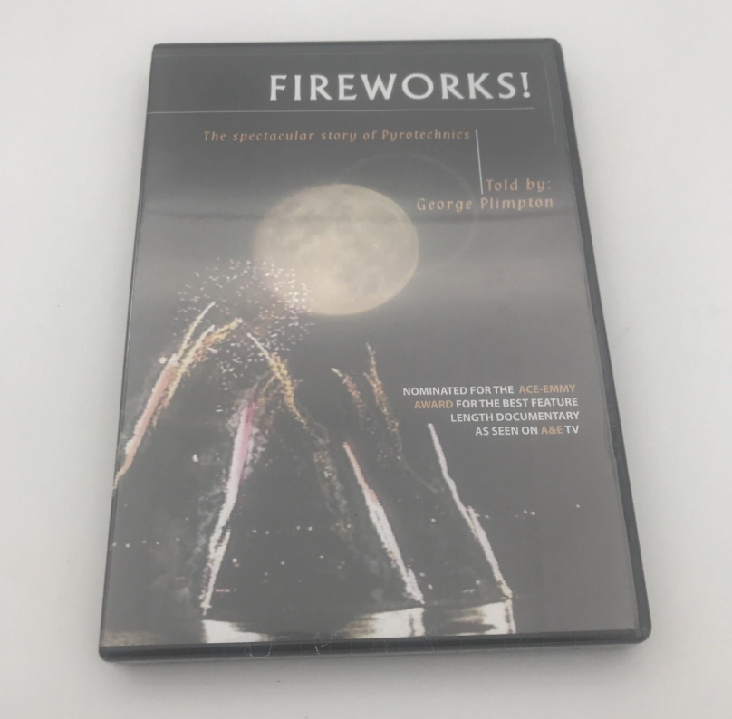 Fireworks History DVD The Spectacular Story of Pyrotechnics George Plimpton