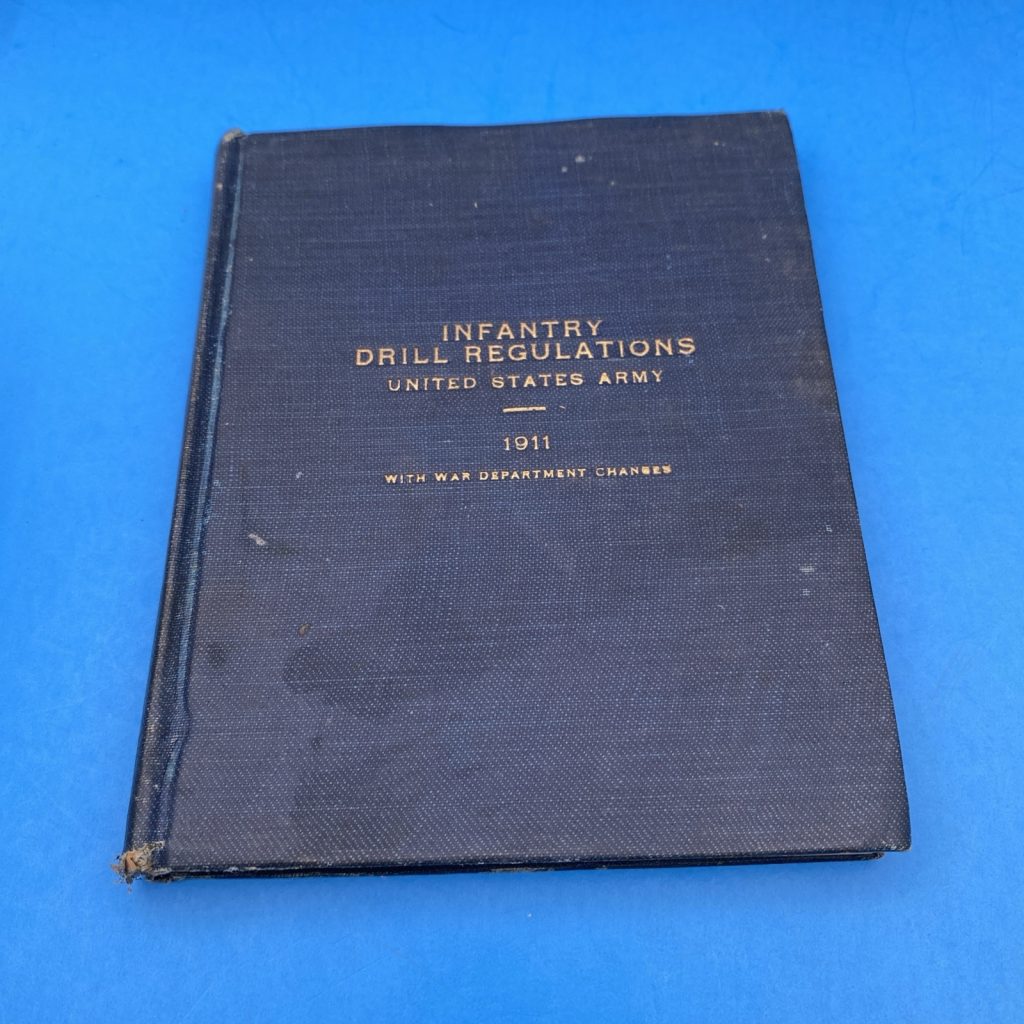 1917 WWI US Army Infantry Drill Regulations Named 1st Field Artillery Hard Cover
