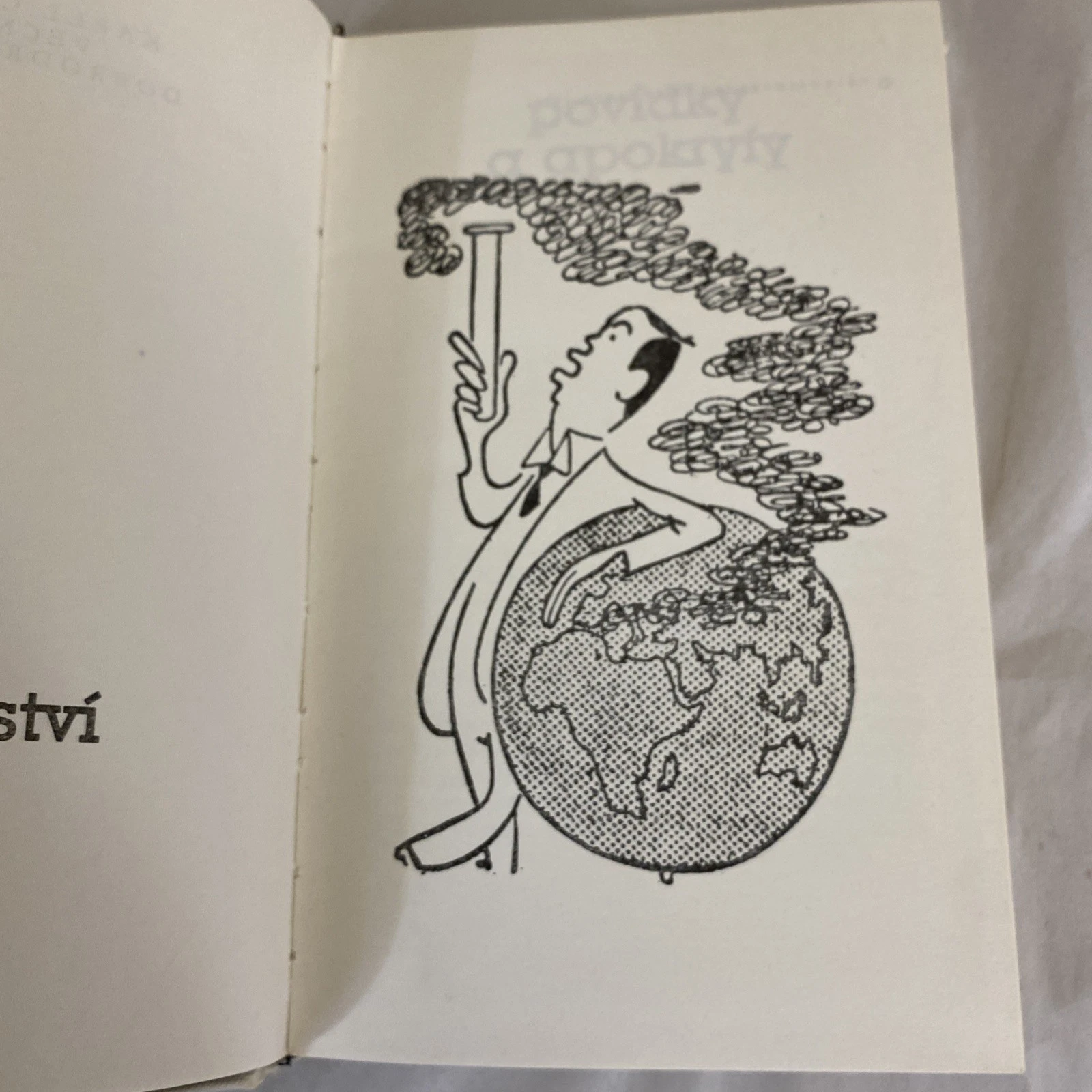 Karel Capek Vecne Dobrodruzstvi 1984 Czech Hardcover DJ Prague Vintage - Image 6