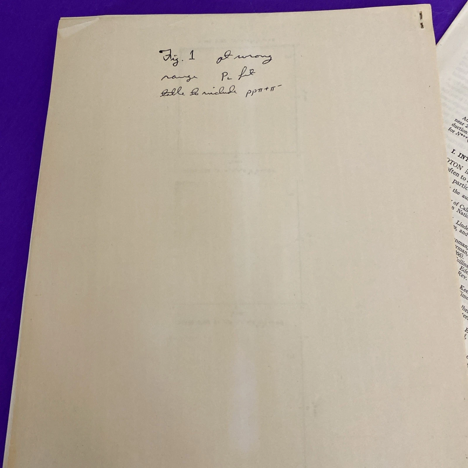 1970 Brookhaven High Energy Physics Preprint & 1968 Physical Review Offprint Lot - Image 5