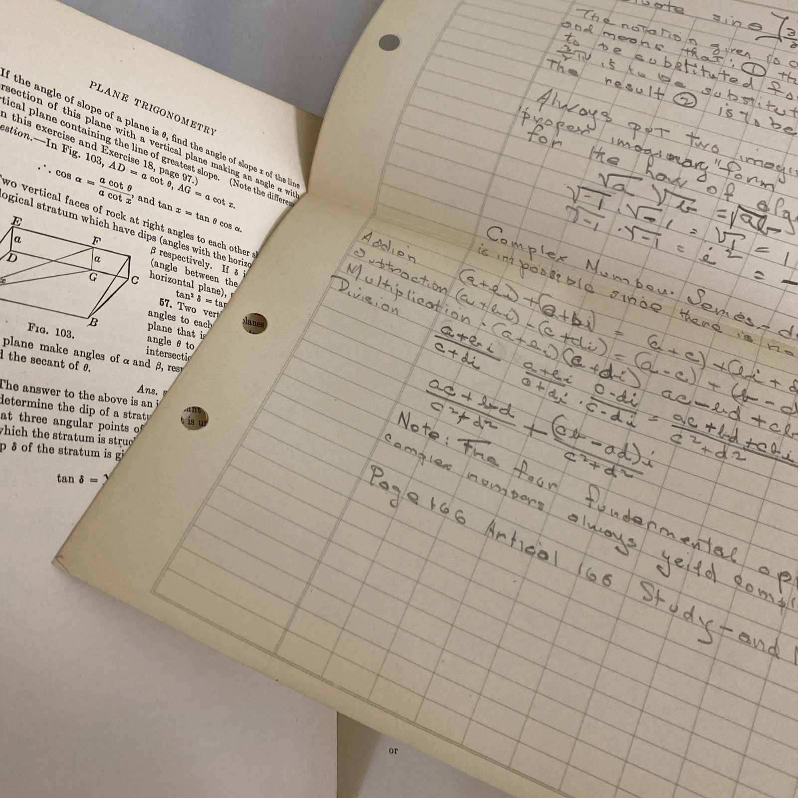 Plane & Spherical Trigonometry, 3rd Edition, Palmer & Leigh, 1925, Maple Press - Image 11