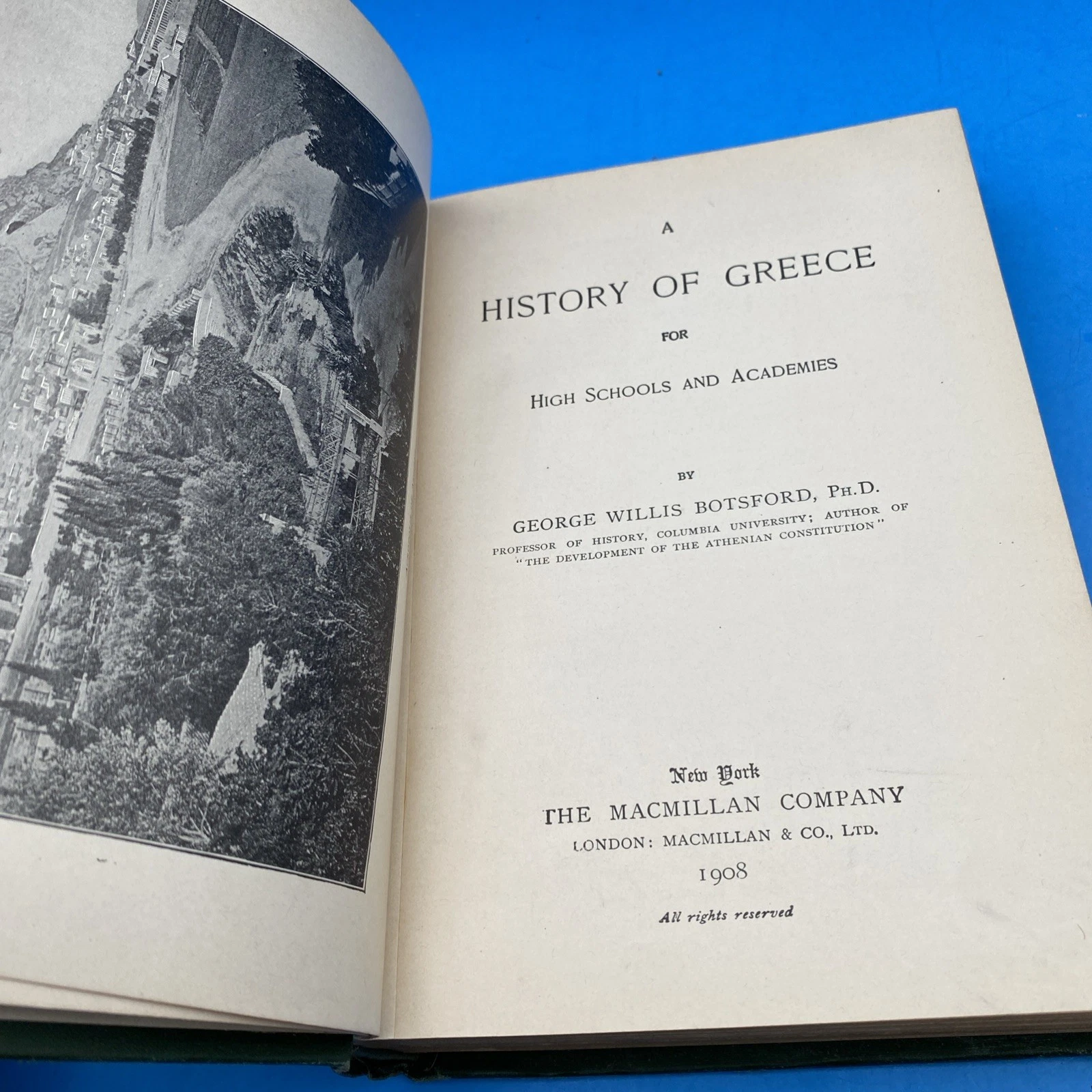 1908 A History of Greece George Botsford Illustrated Maps Antique Hardcover Book - Image 7