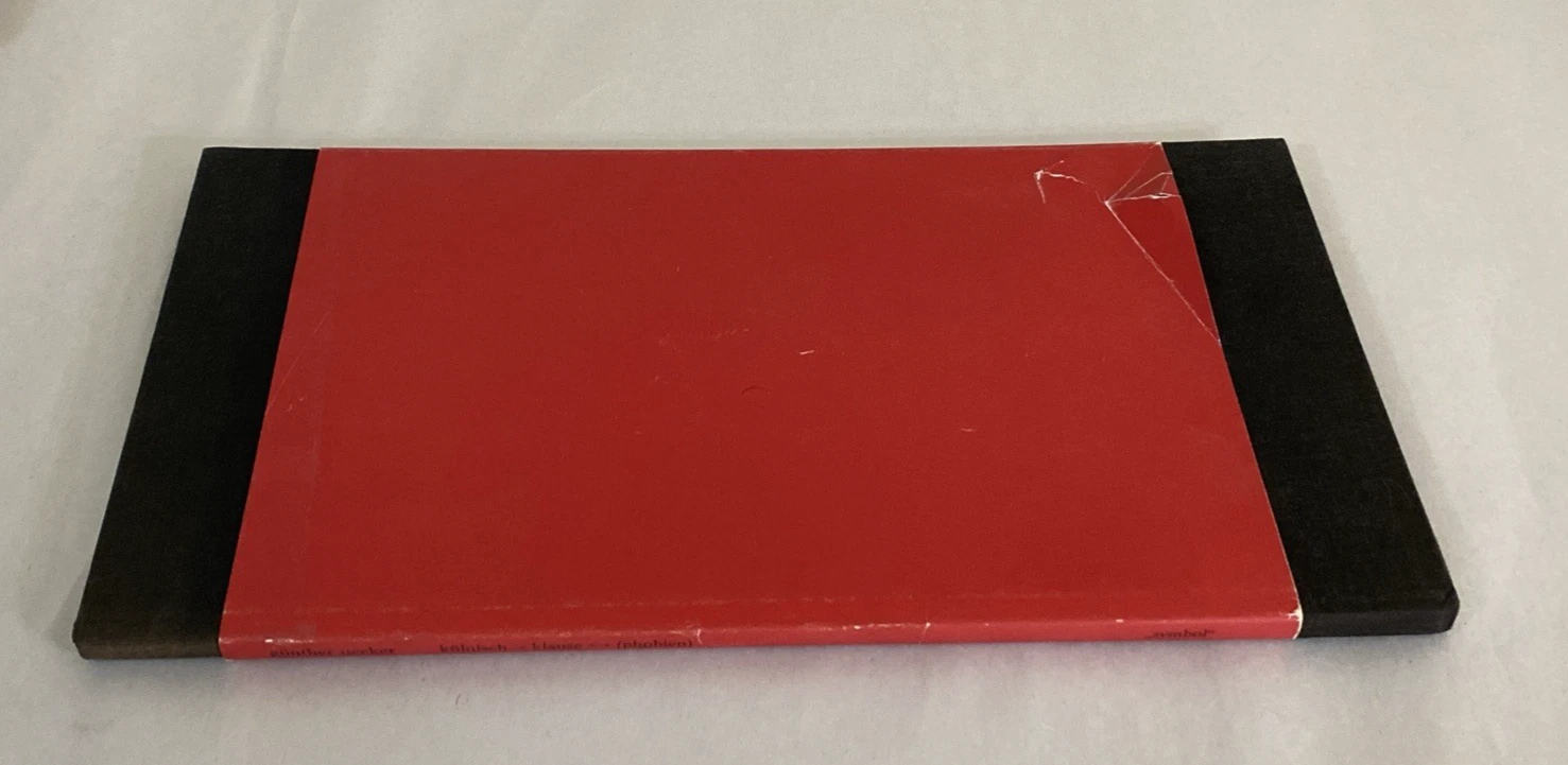 Gunther Uecker signed Kölnisch Klause Phobien 1983 artist book Symbol Cologne DE - Image 3