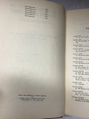 S. J. Alban Goodier The Public Life of Our Lord Jesus Christ Vol 2 6th Printing - Image 4